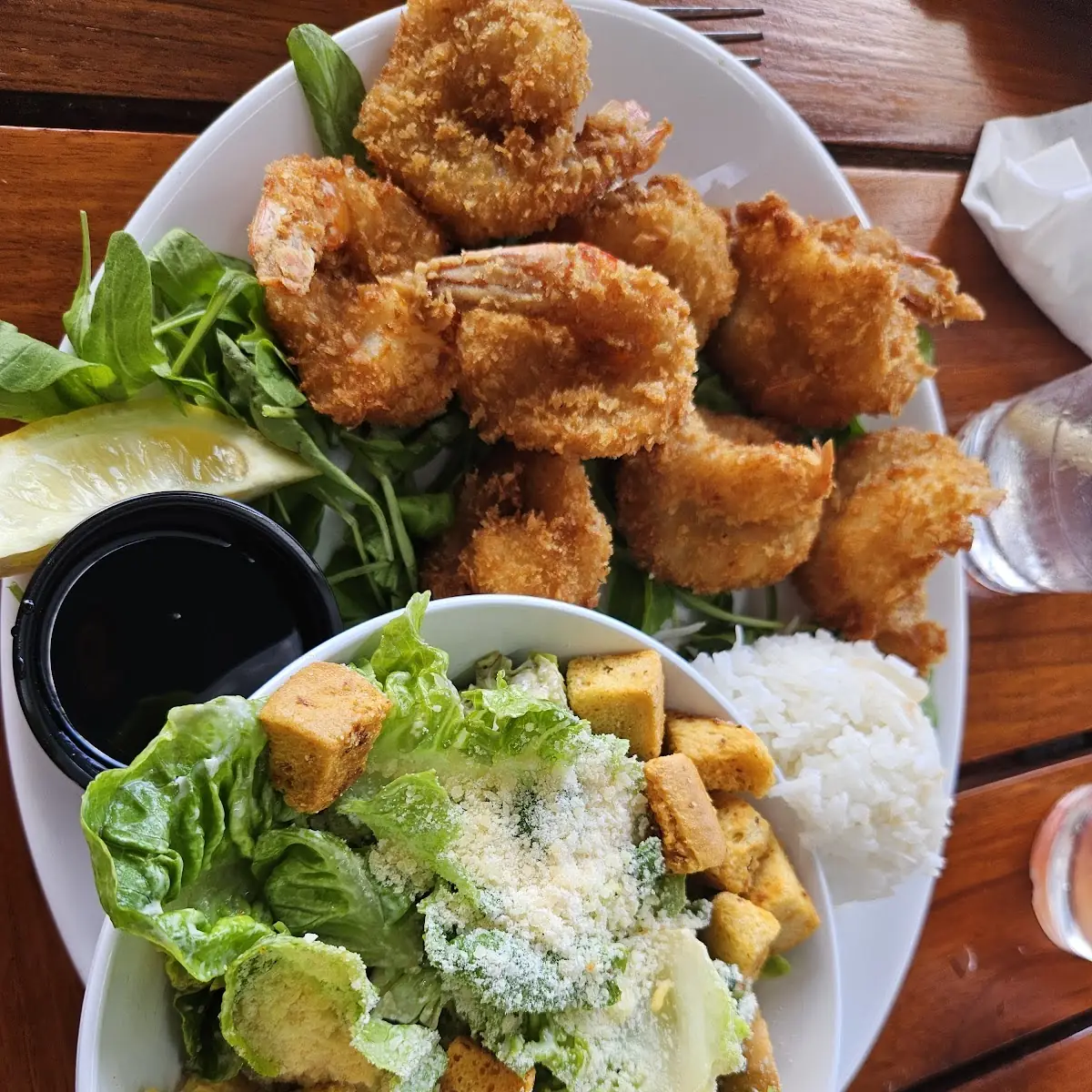 Coconut Shrimp Dinner