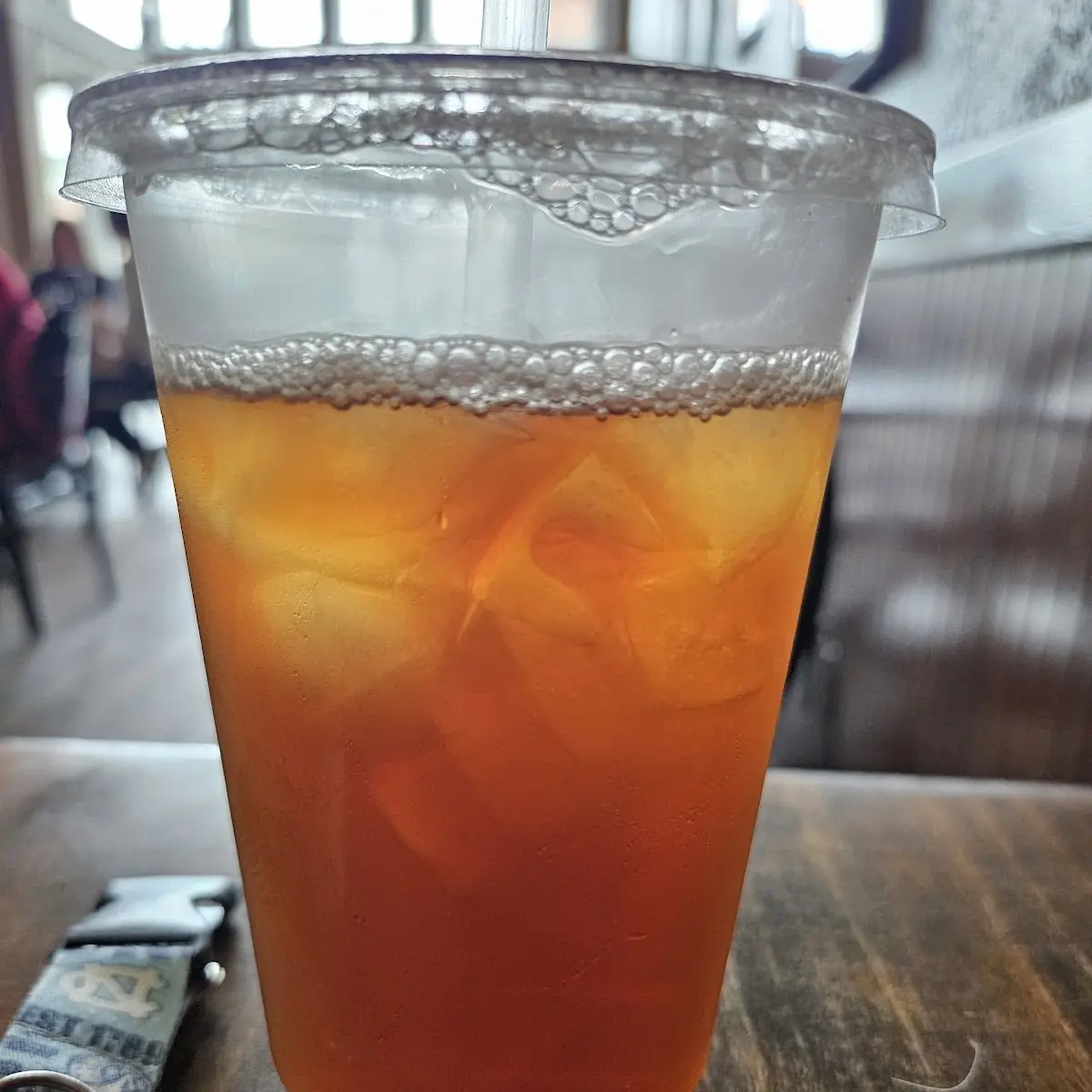 Unsweetened Peach Tea