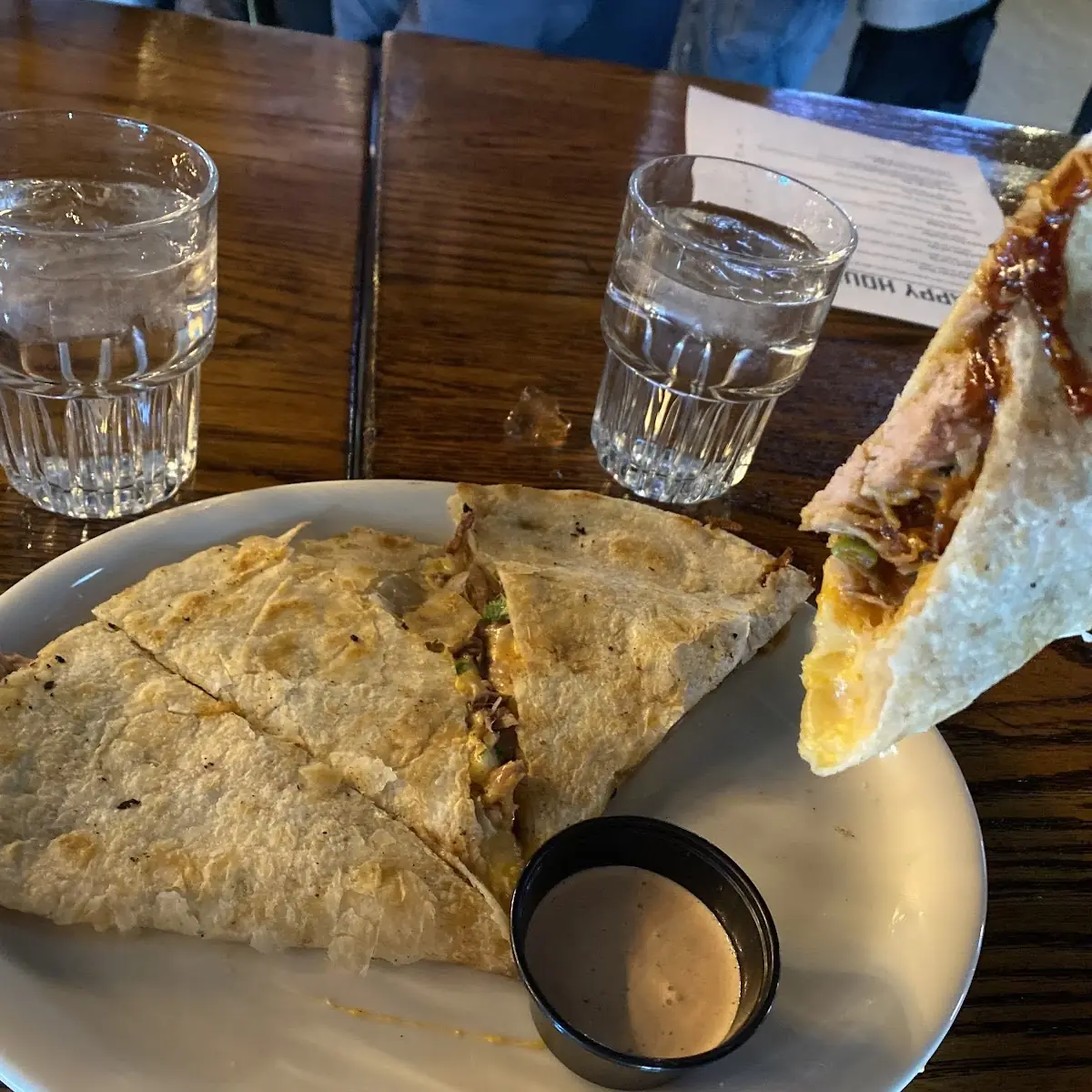 Smoke Pulled Pork Quesadillas
