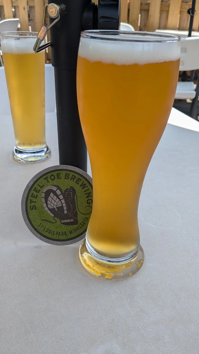 Craft Beer on Patio Table