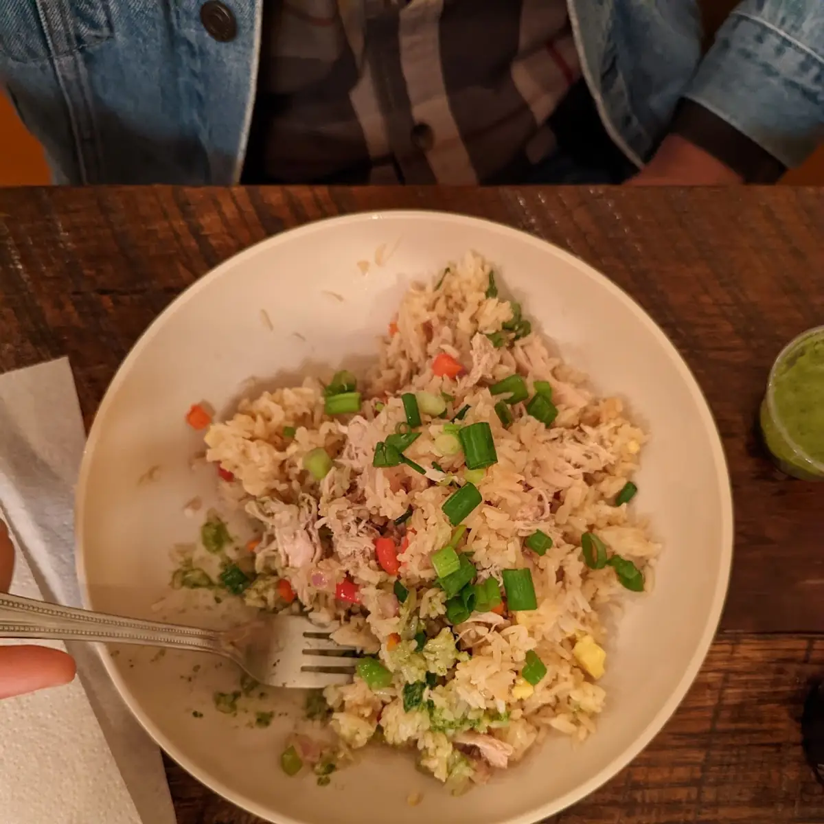 Arroz Chaufa with Chicken