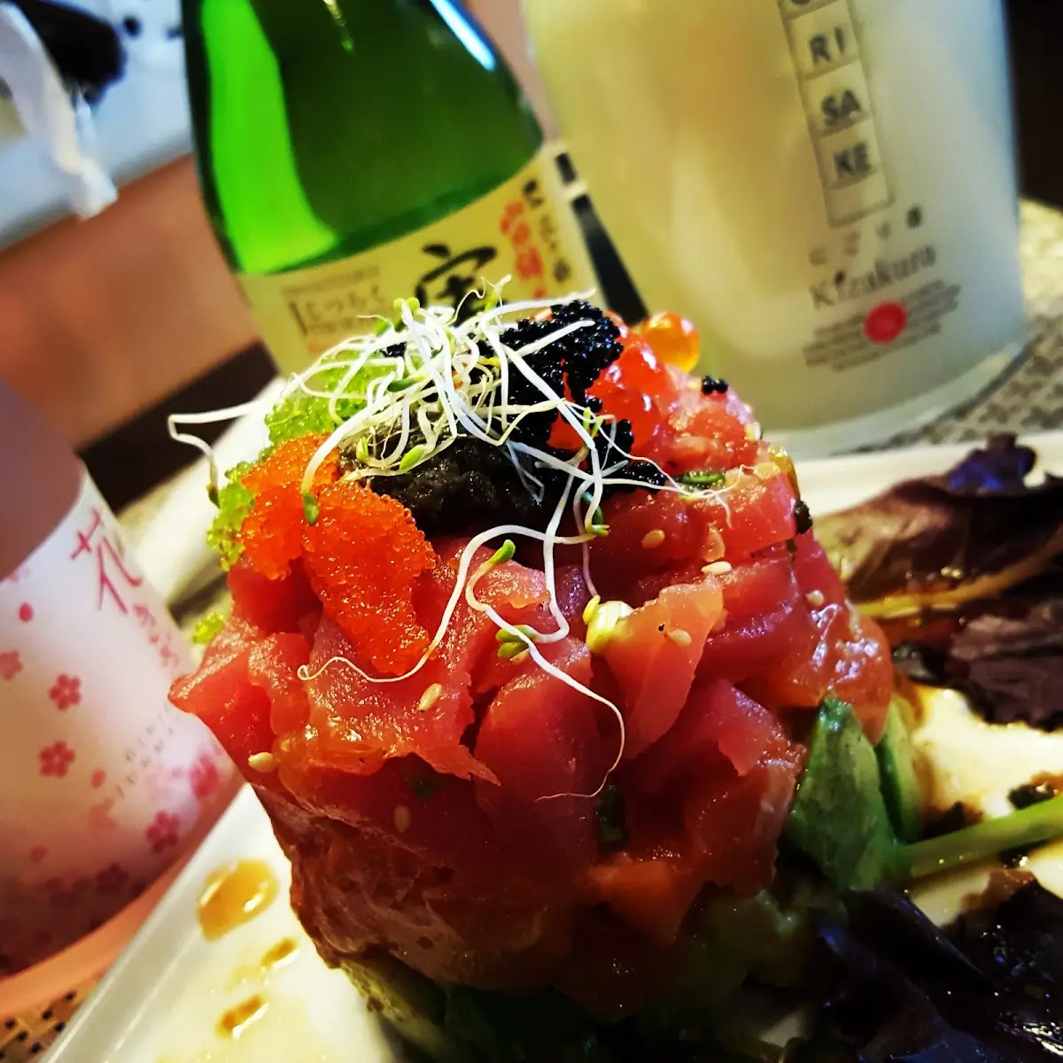 Tuna Poke Nacho
