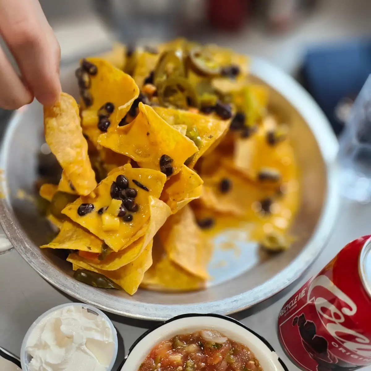 Tin Can Nachos Made to Order