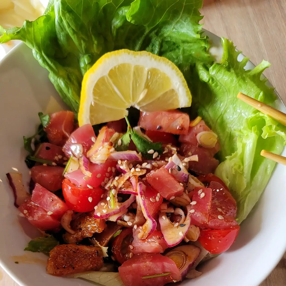 Sashimi Salad