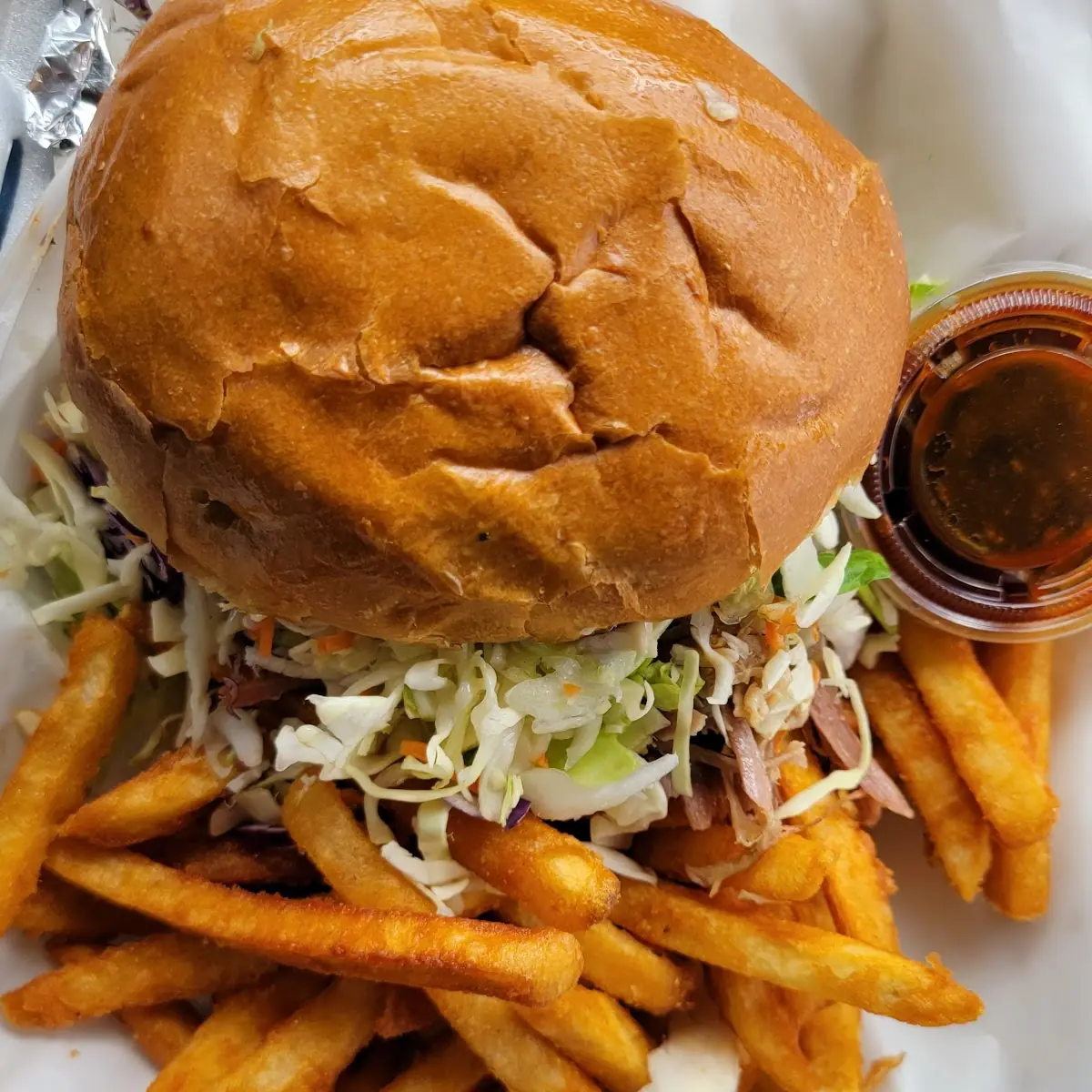 BBQ Pulled Pork Sandwich