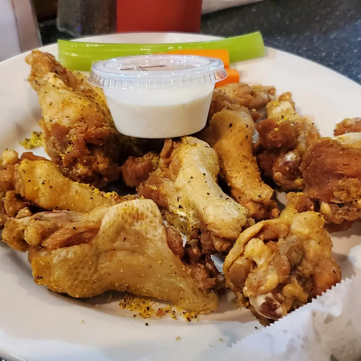 Lemon Pepper Dry Rub Wings