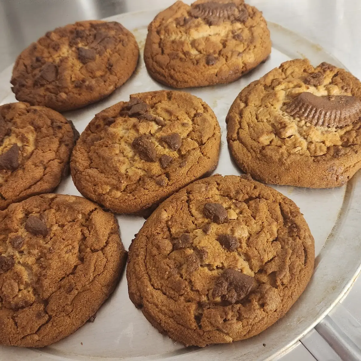 Chocolate Chip and Peanut Butter Cookies