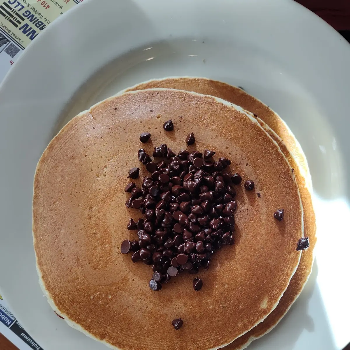 Chocolate Chip Pancakes