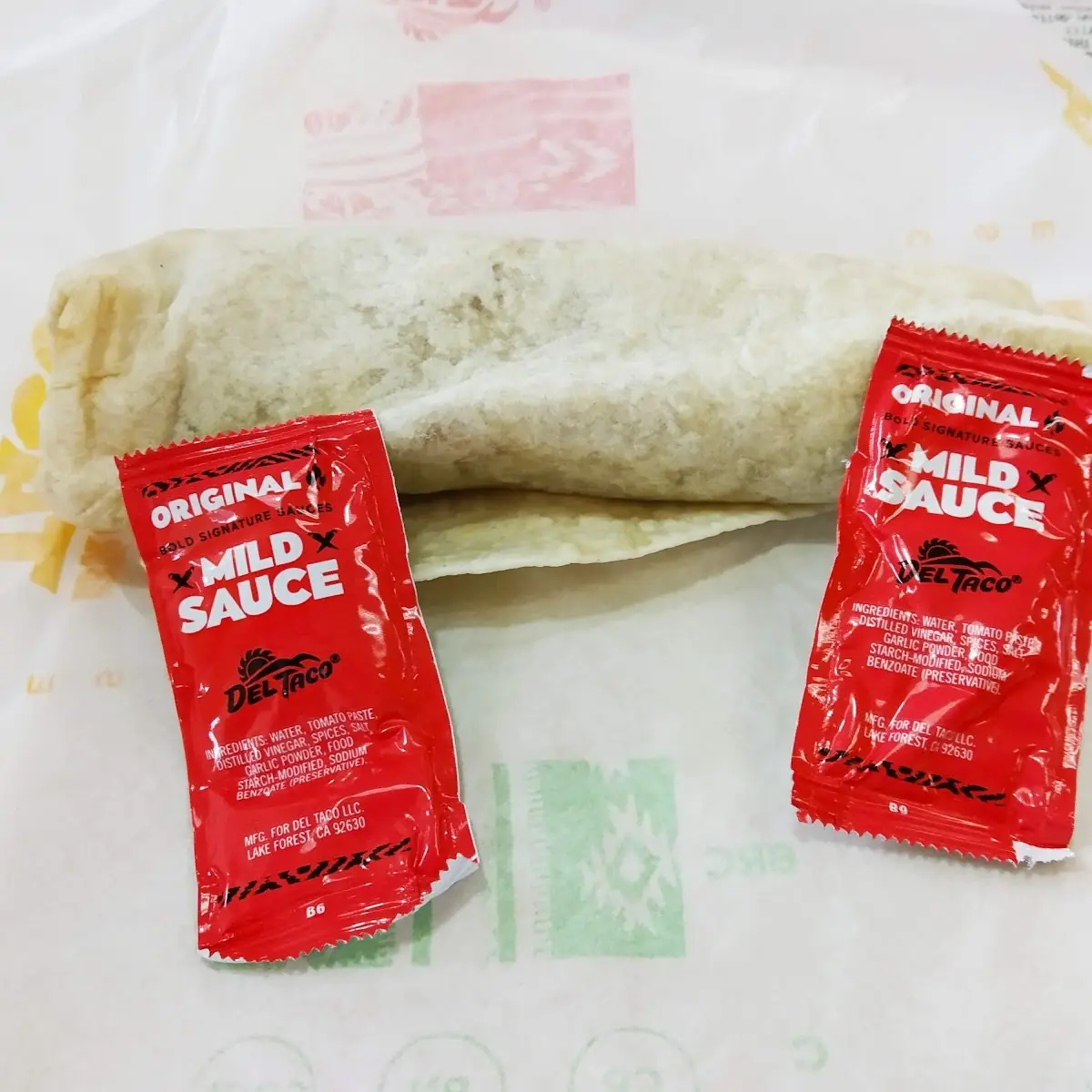 Small Green Bean Burrito