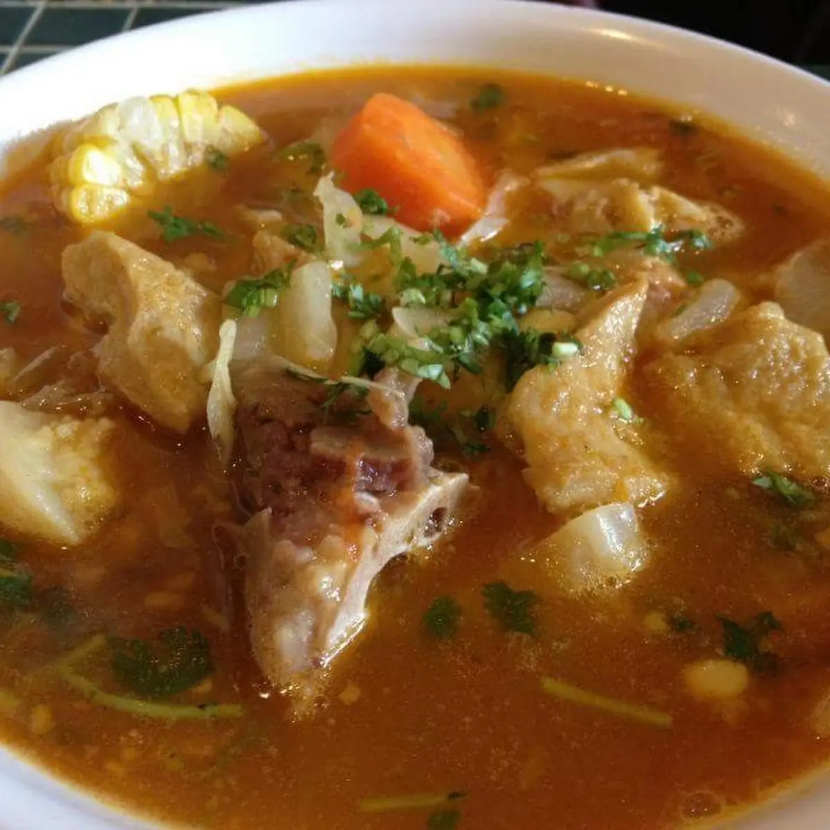 Sopa Mondongo Tripe Soup