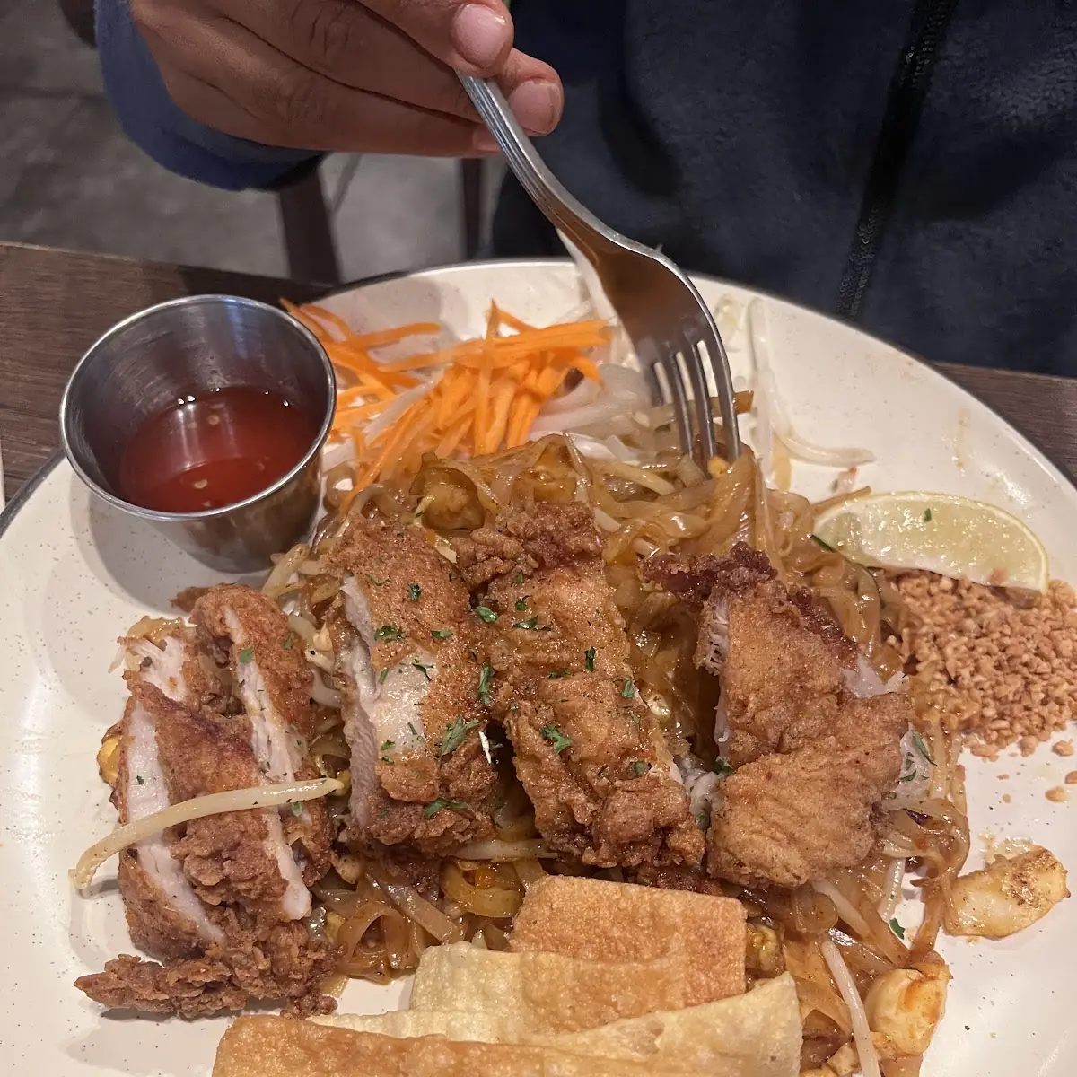 Pad Thai Fried Chicken