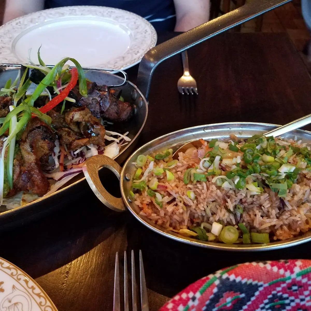 Lamb Chops and Duck Fried Rice
