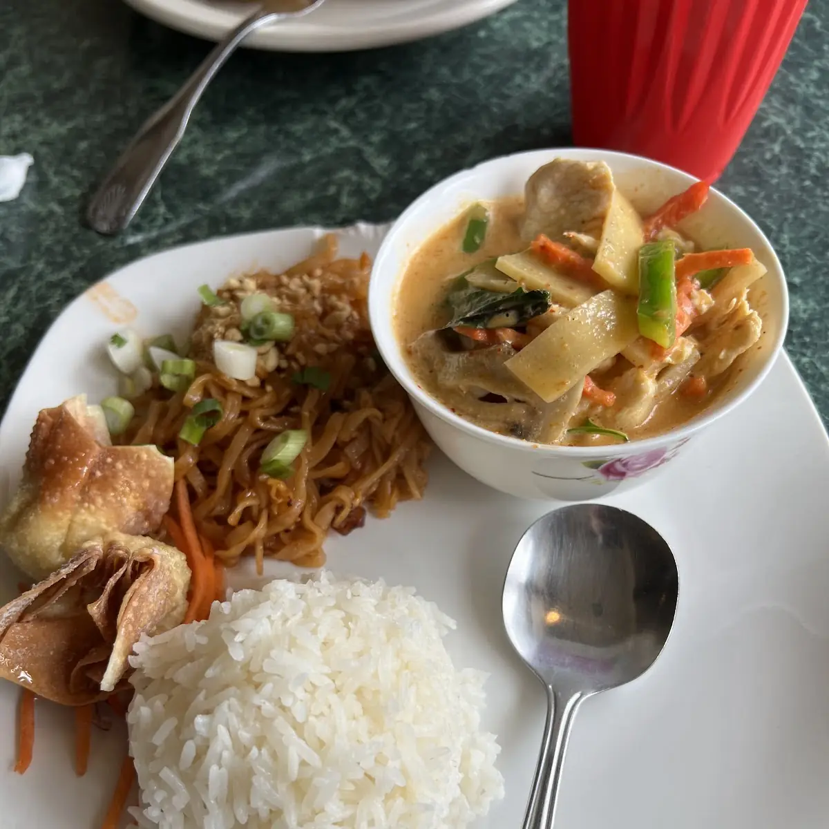 Red Curry Lunch