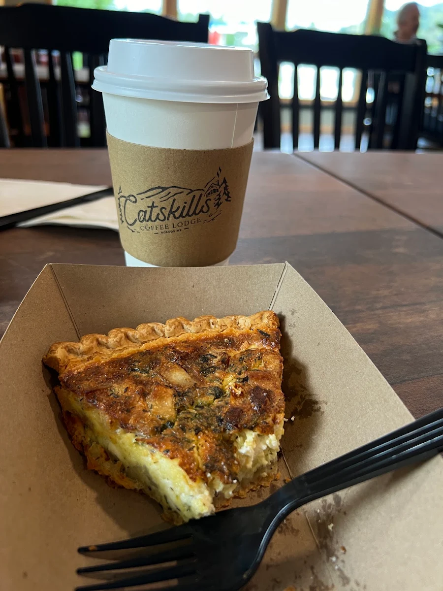 Goat Cheese Quiche