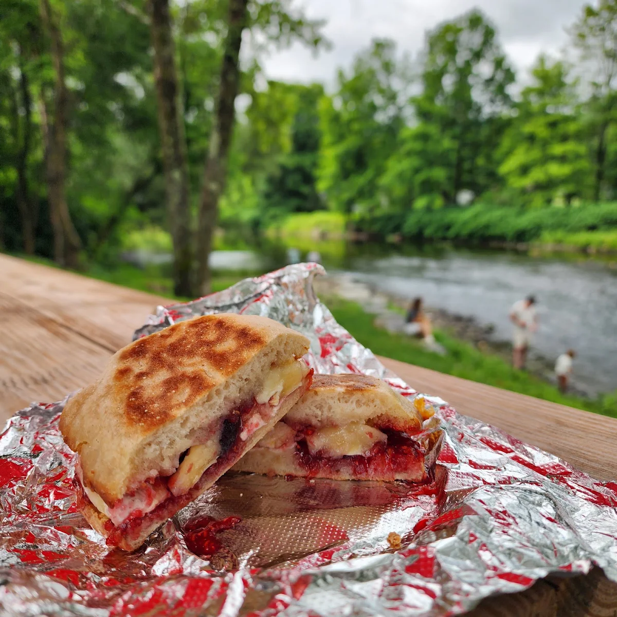 Jam Brie English Muffin