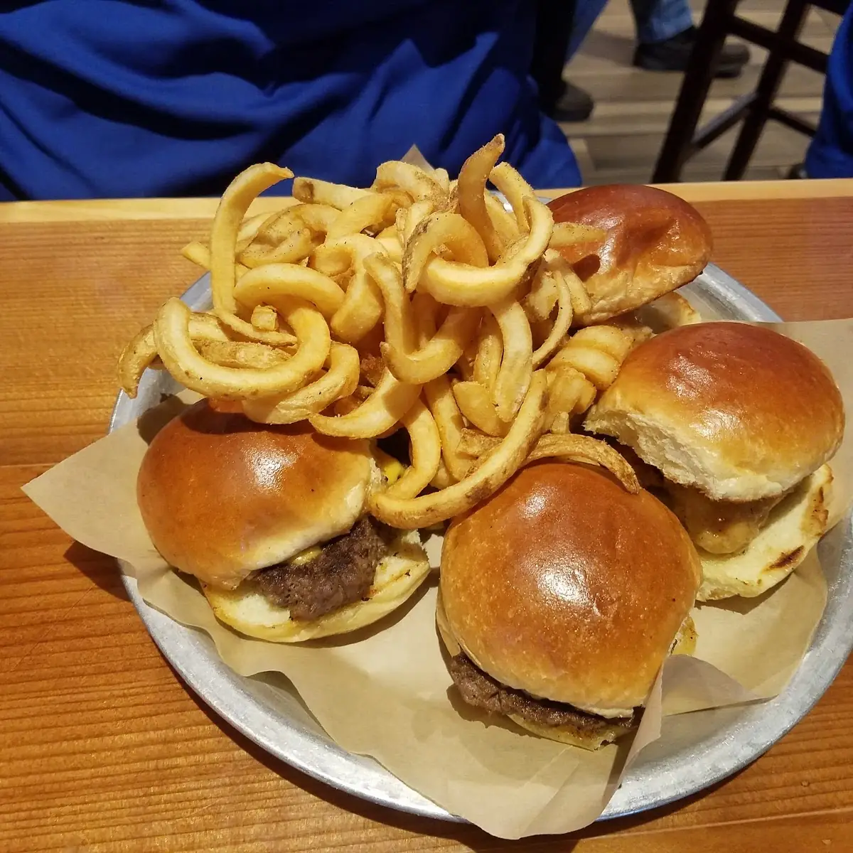 Sliders and French Fries