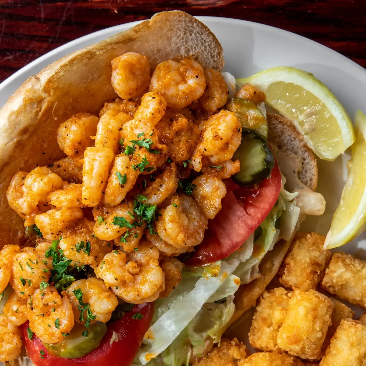 Shrimp – Fried PO’ Boy