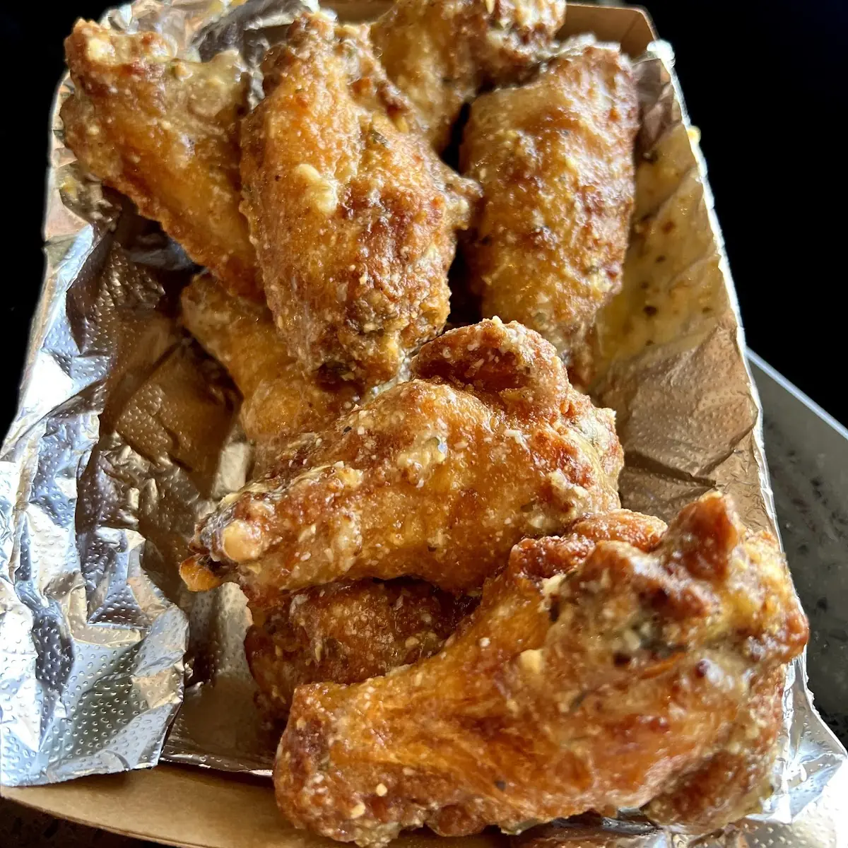 Garlic Parmesan Chicken Wings