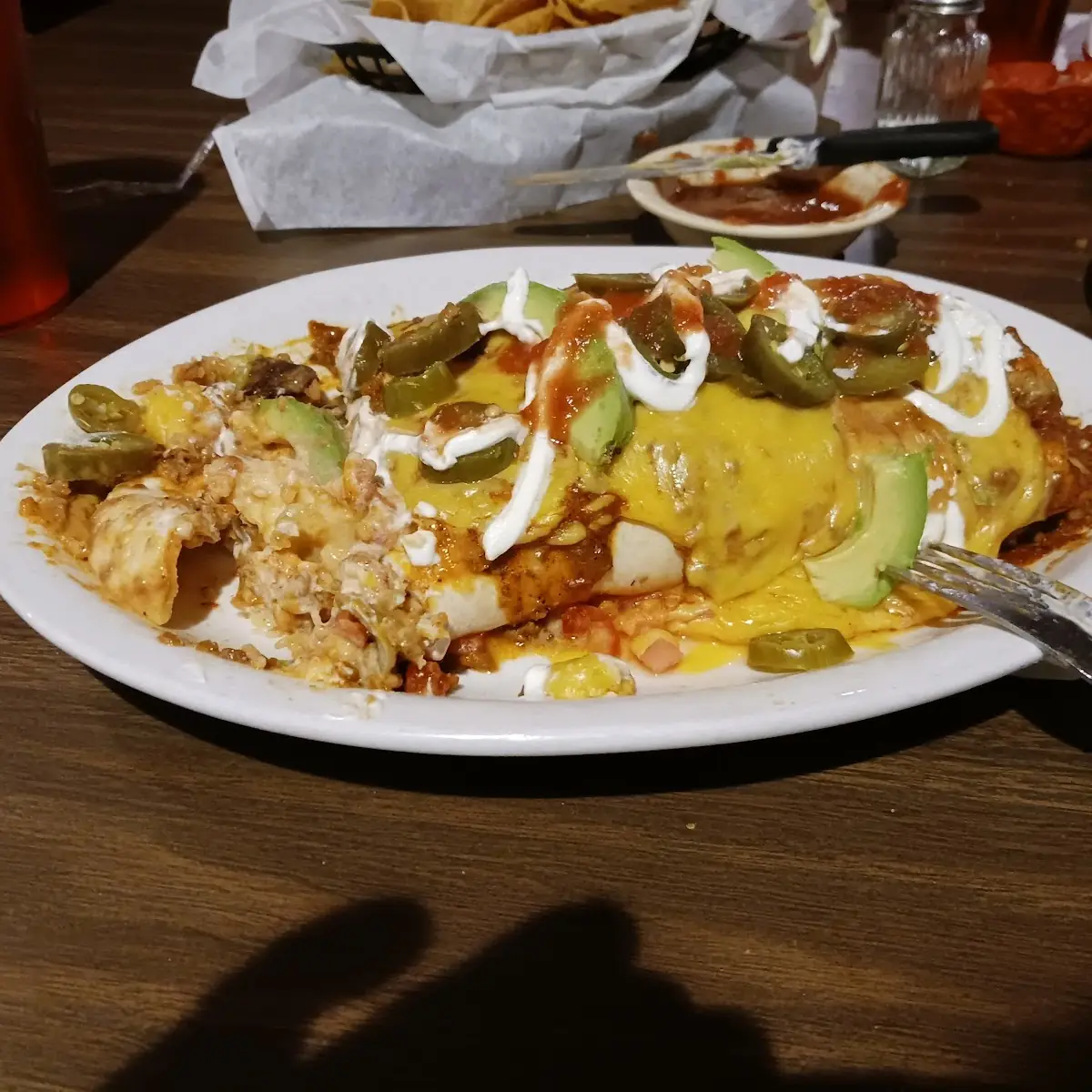 Chicken Fried Steak Ranchero Plate
