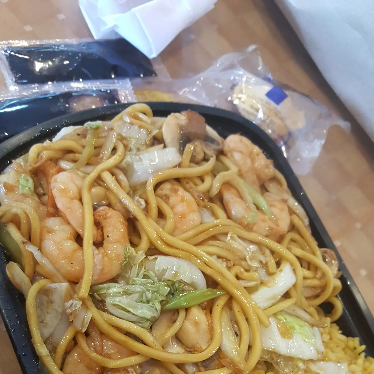 Lo Mein Shrimp