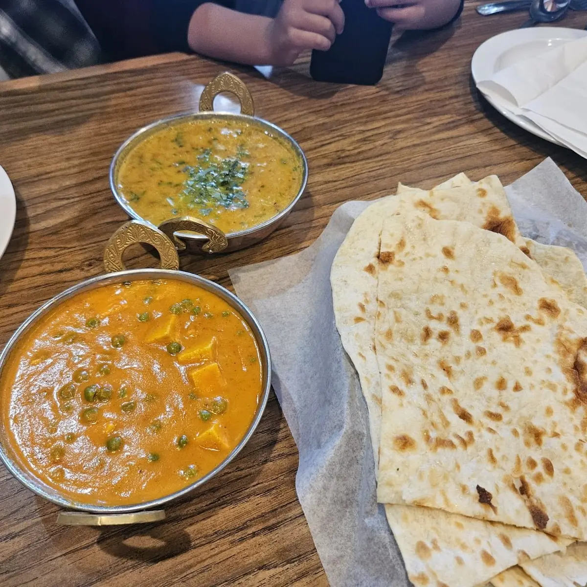 Garlic Naan Butter Chicken