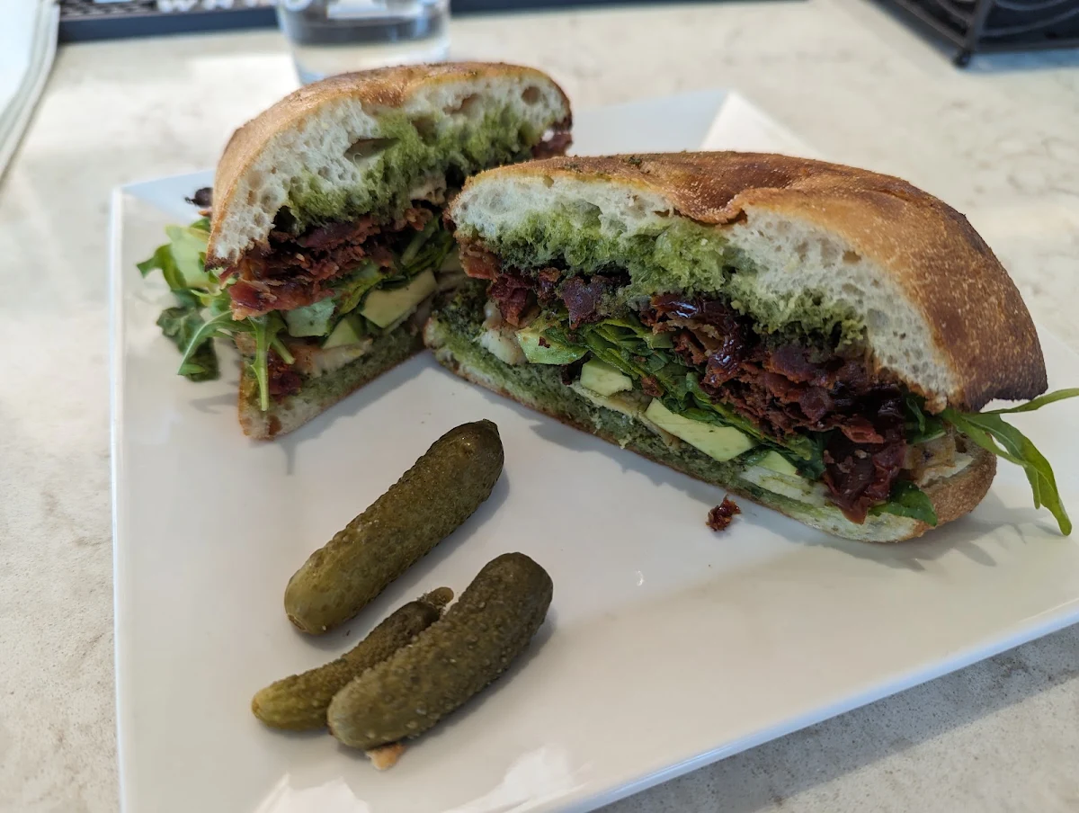 Bacon Chicken Avocado Sandwich