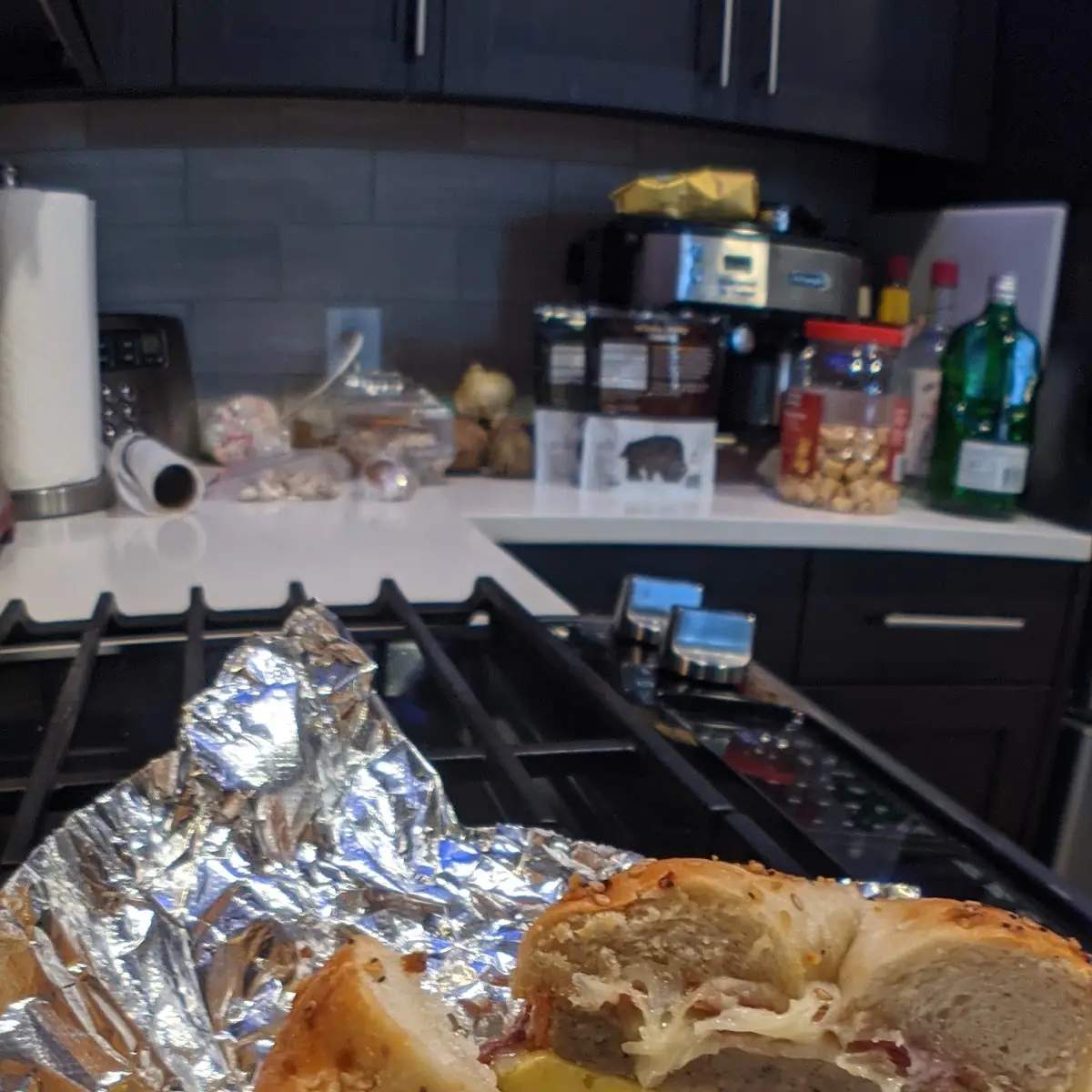 Artichoke Chicken Melt Sandwich