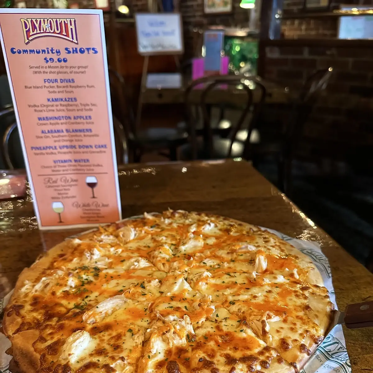 Buffalo Chicken Pizza