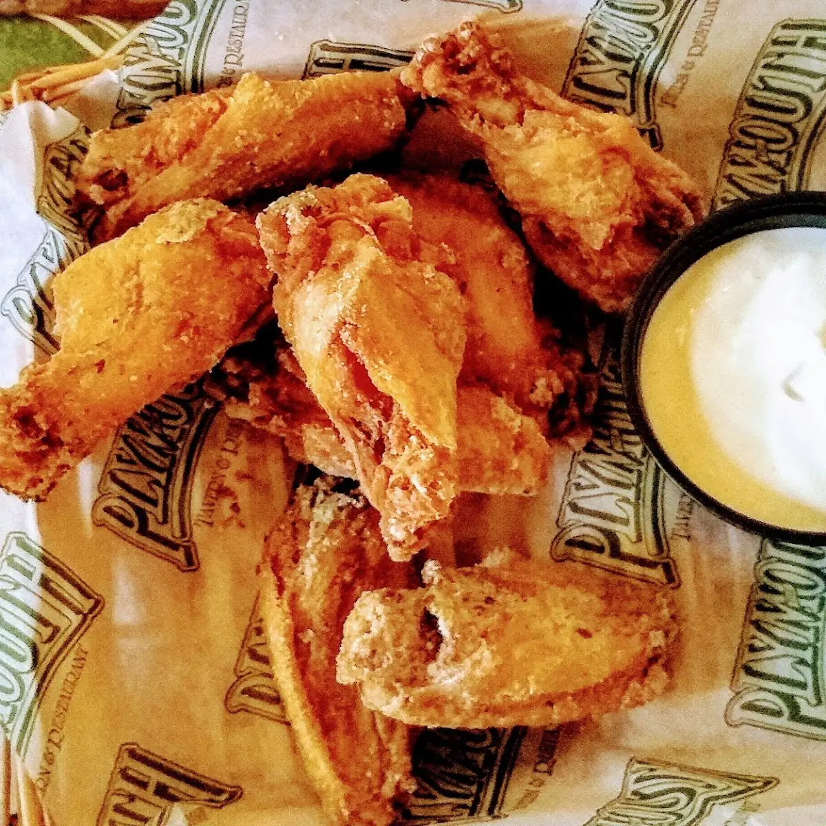 Butter and Garlic Wings