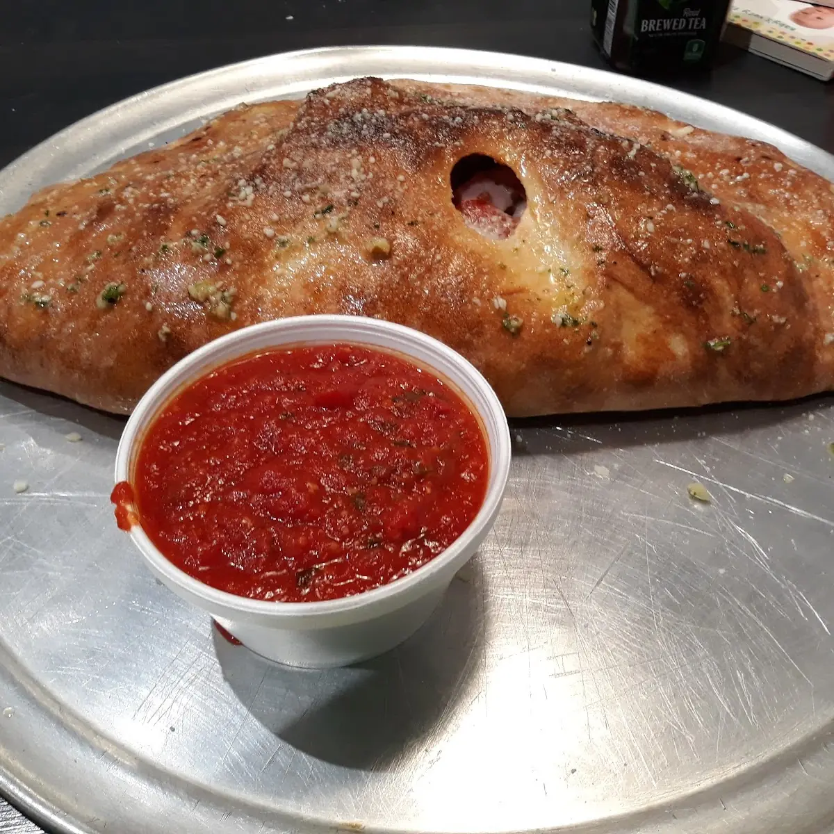 Meat Lovers Calzone Large
