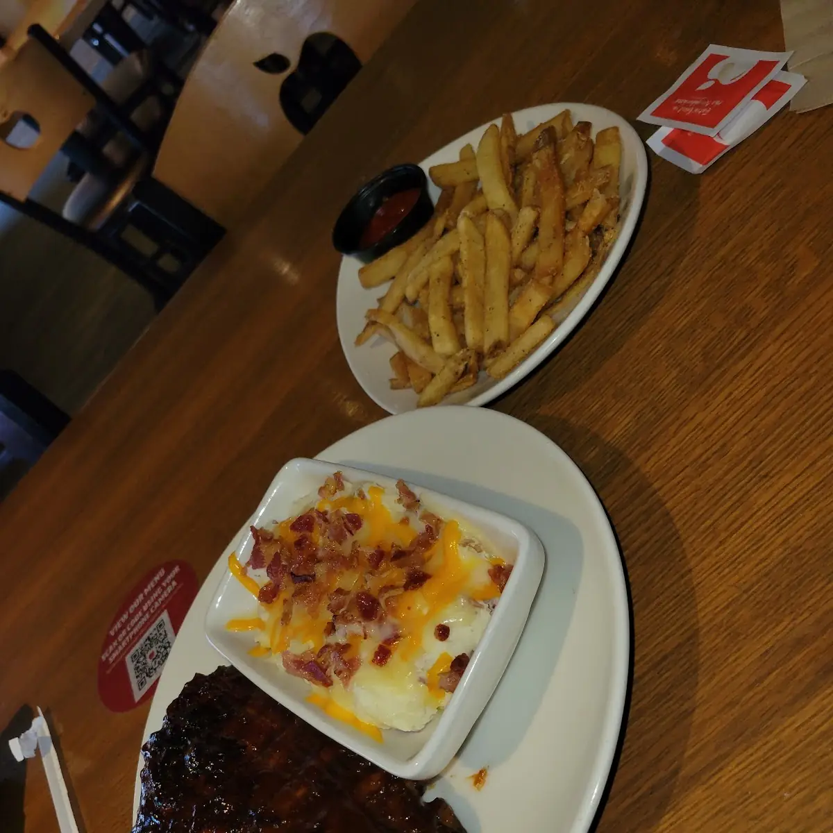Ribeye Steak and Loaded Mashed Potatoes