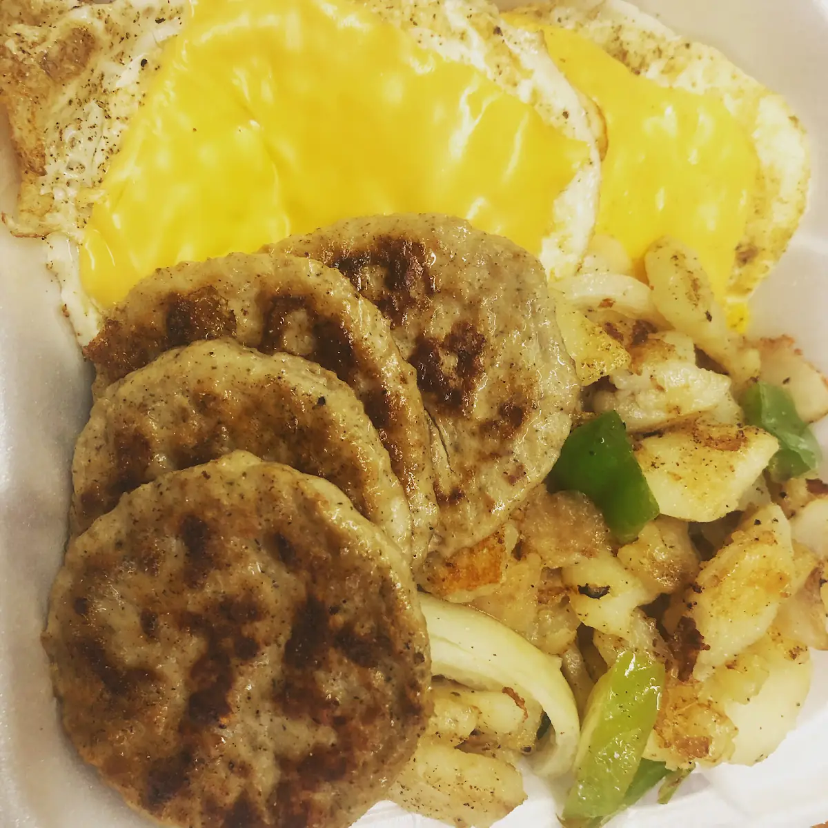 Chicken Sausage Egg Plater