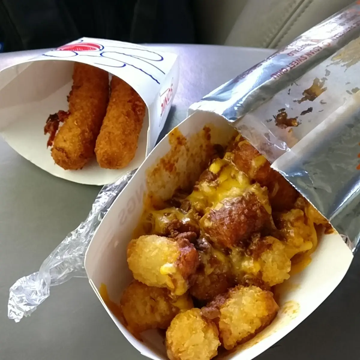 Chili Cheese Tater Tots