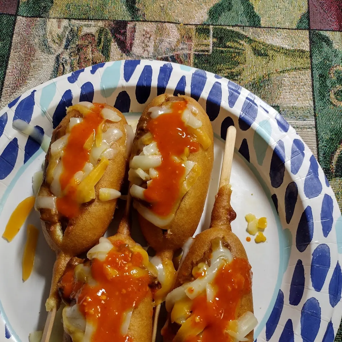 Corn Dogs Stuffed