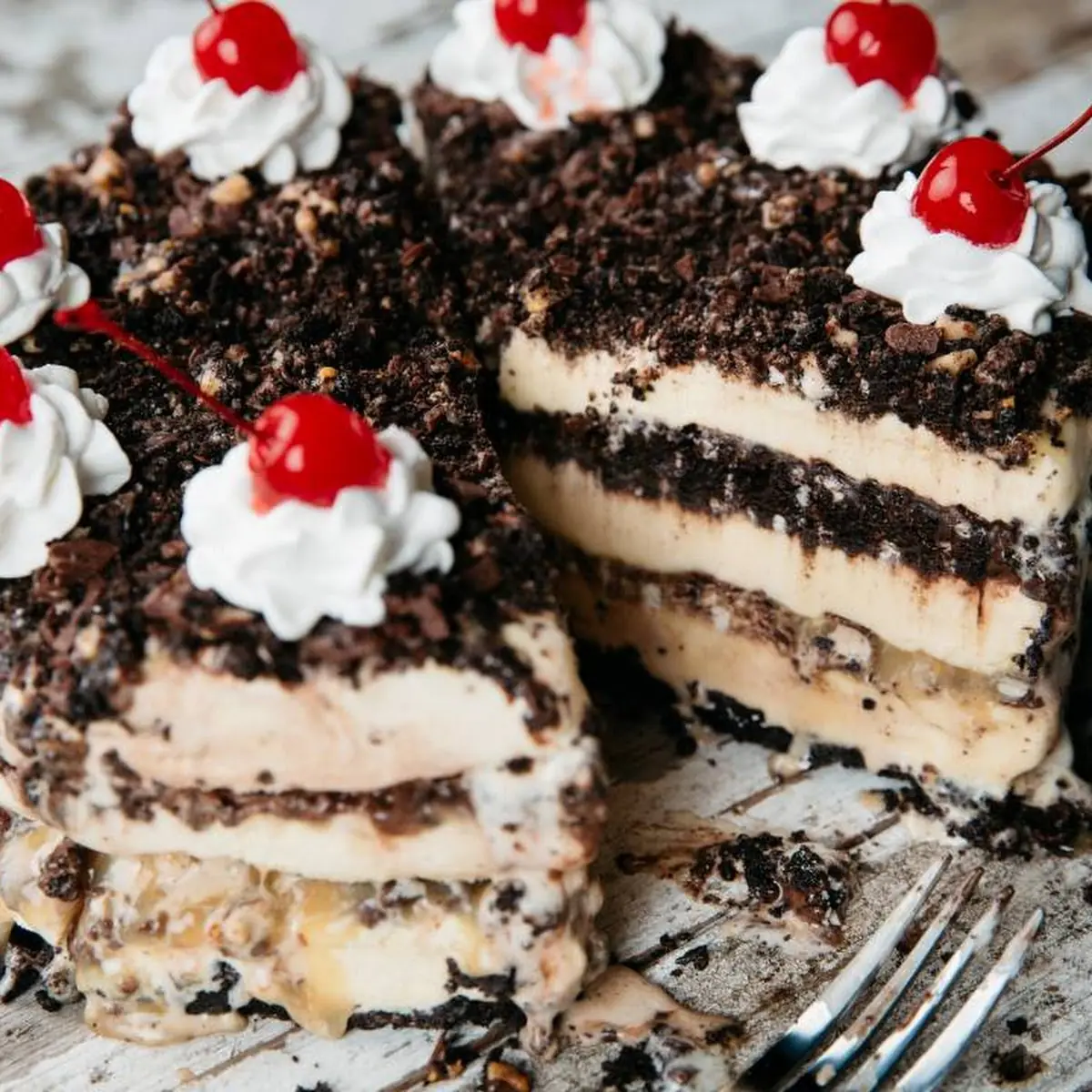 Captain Jack's Buried Treasure Cake Slice