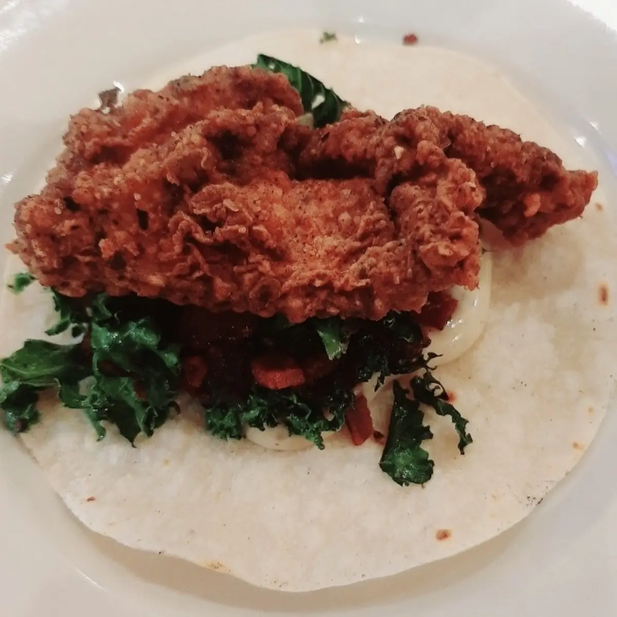 Fried Chicken Taco