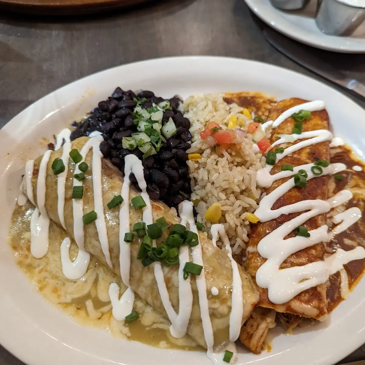 Oaxacan Chicken Mole Enchiladas