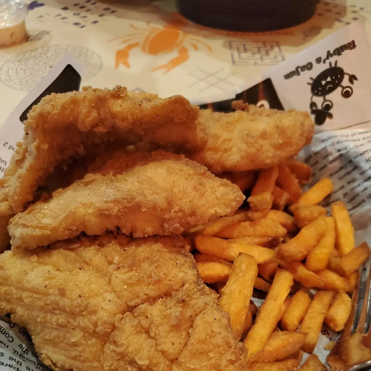 Catfish Basket Sweet Potato Fries