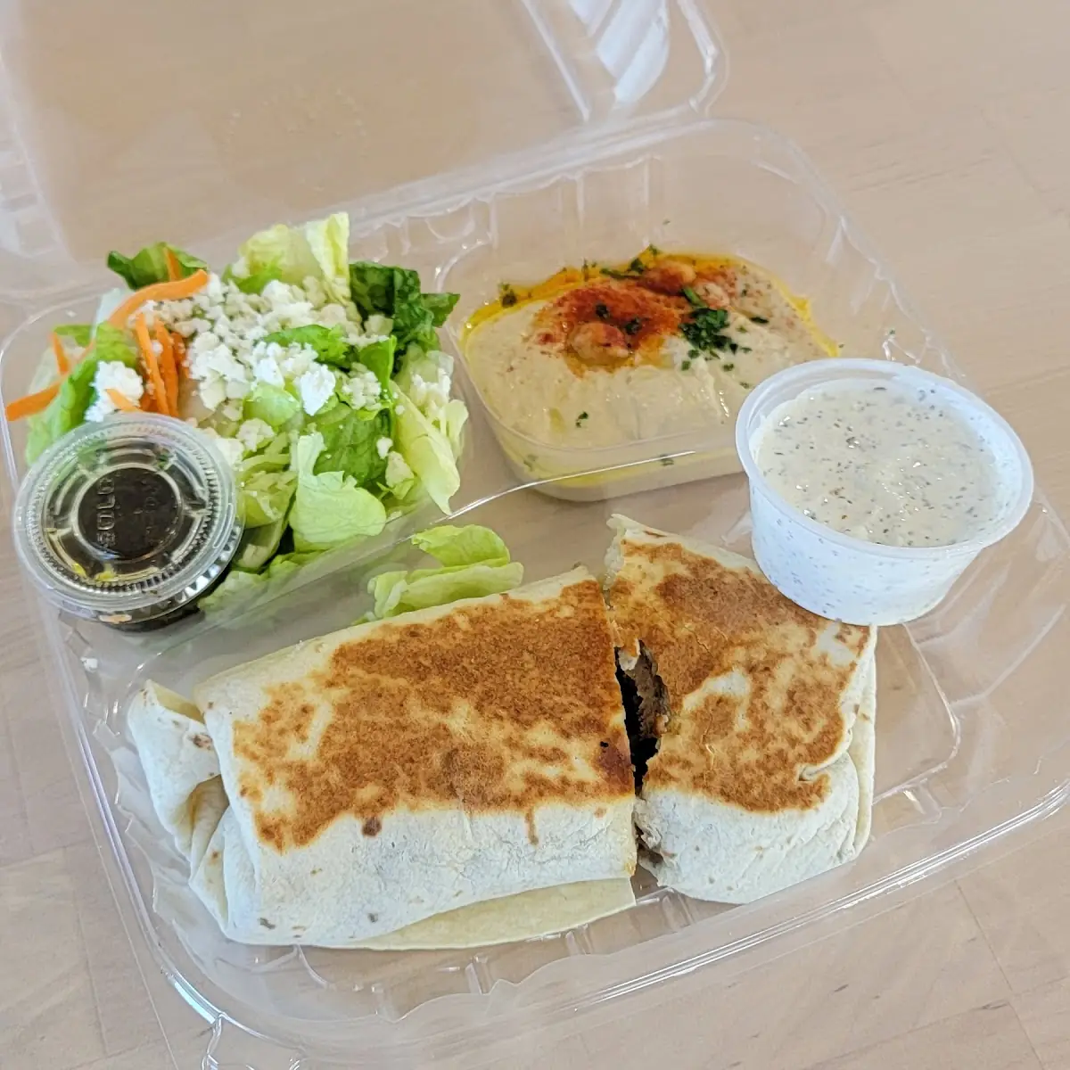 Beef Gyro Sandwich