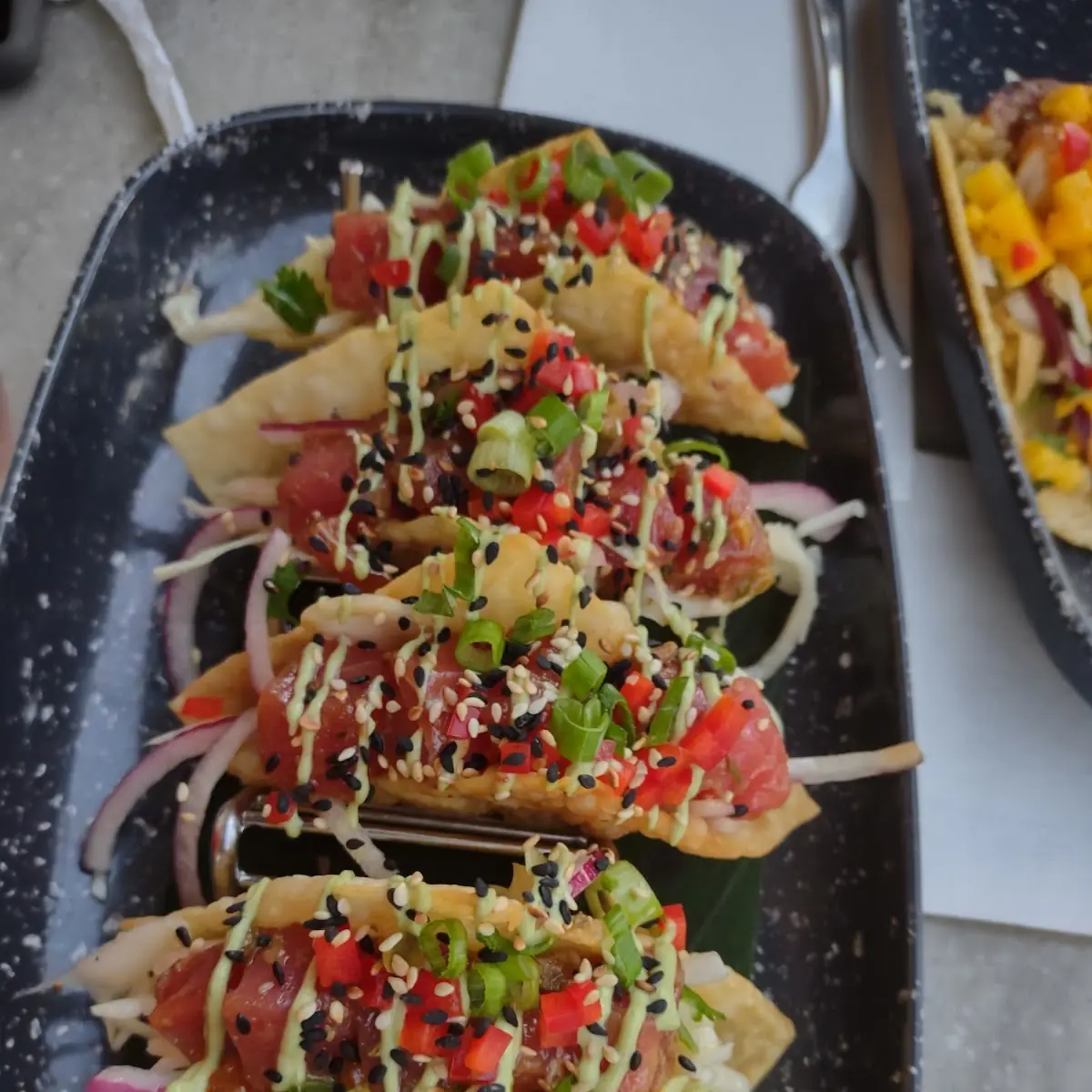 Ahi Tuna Tacos