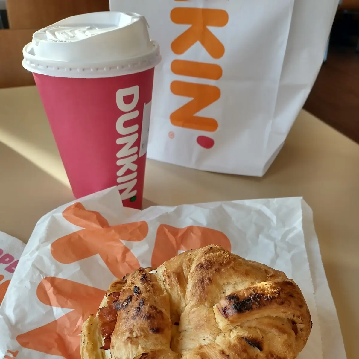 Bacon Egg Cheese Croissant