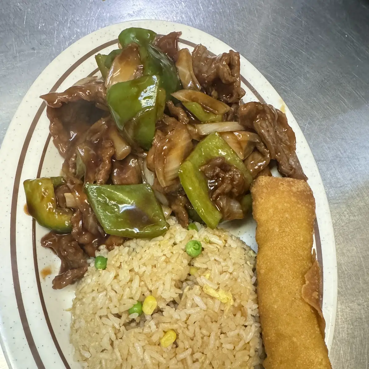 Shrimp Beef w Garlic Sauce