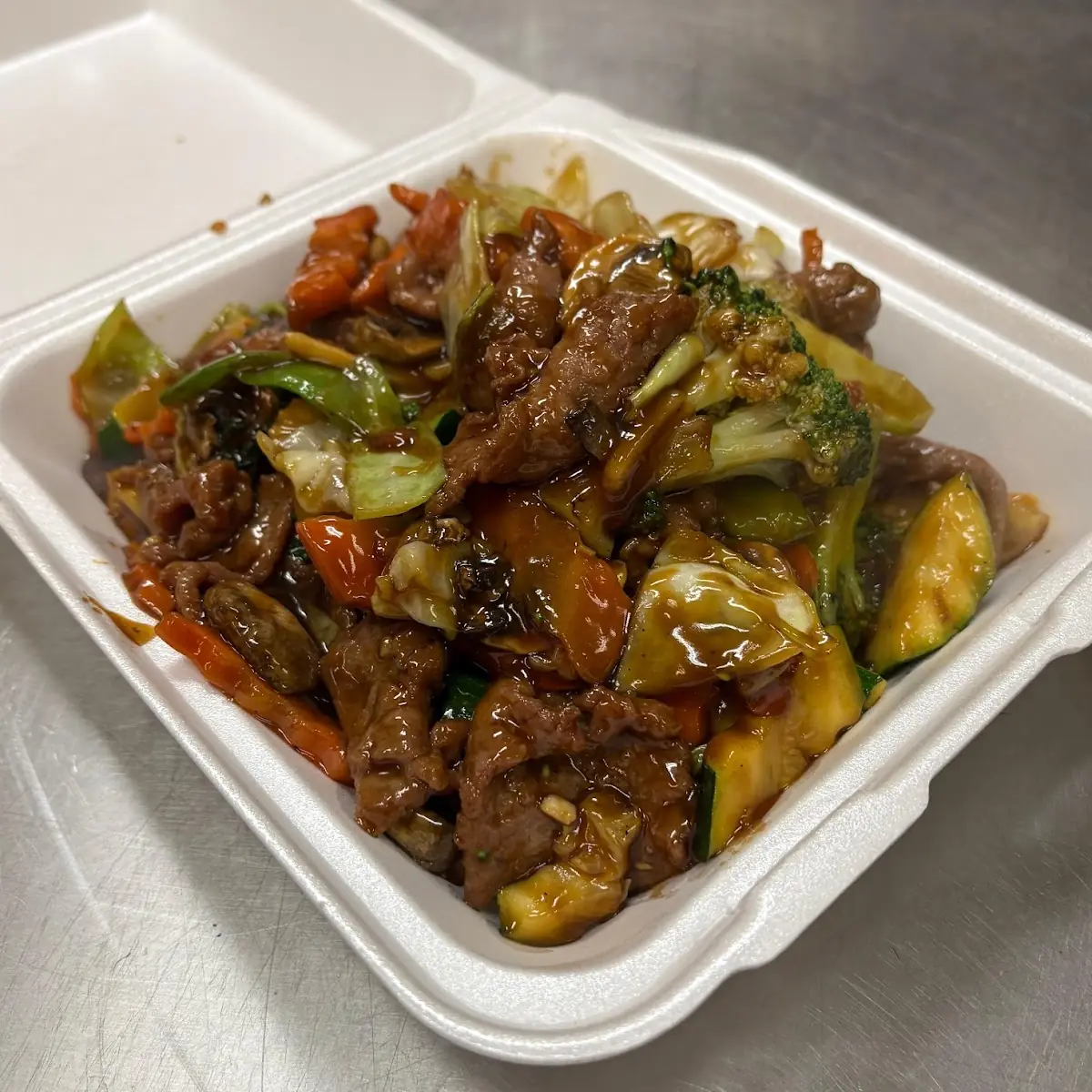 Beef w Black Bean Sauce
