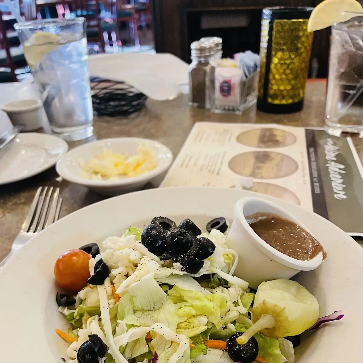 House Salad with Balsamic Vinaigrette Dressing