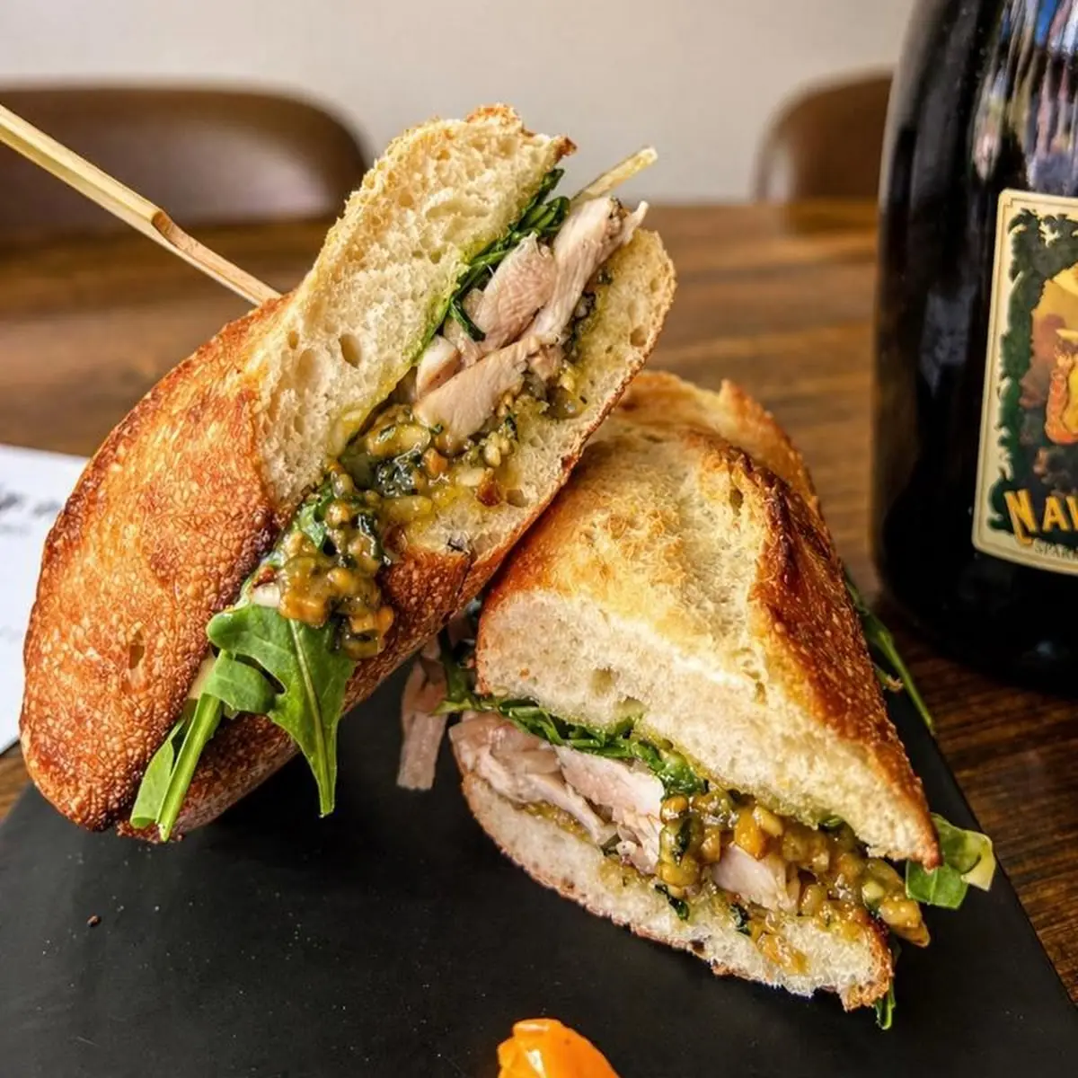 Smoked Chicken & Pesto