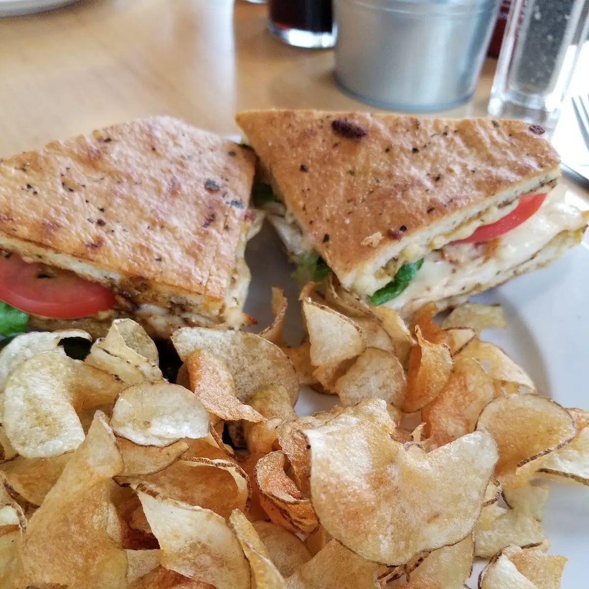 Steak Sandwich and Chipotle Chicken Panini