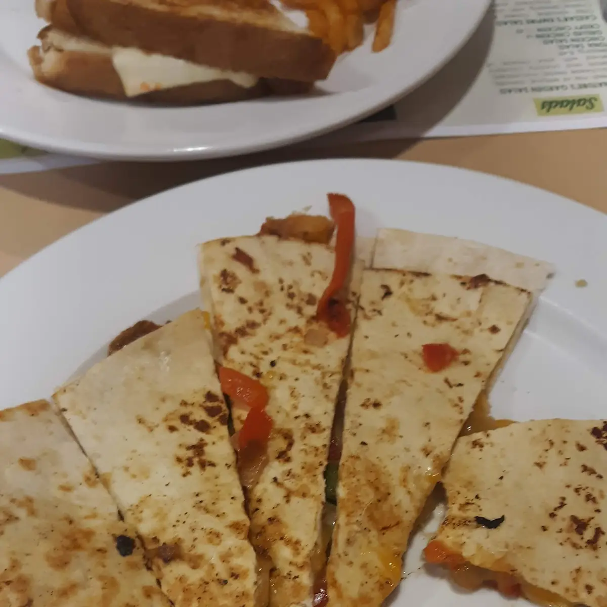 Half Cheese Quesadilla