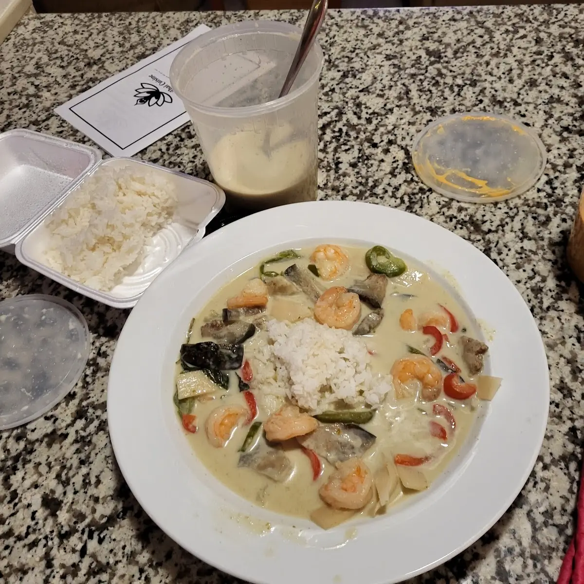 Green Curry Shrimp