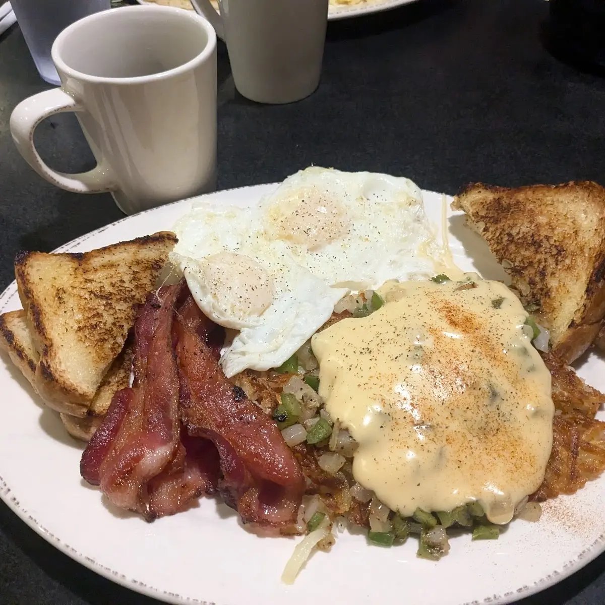 Breakfast Combo with Loaded Hash Browns