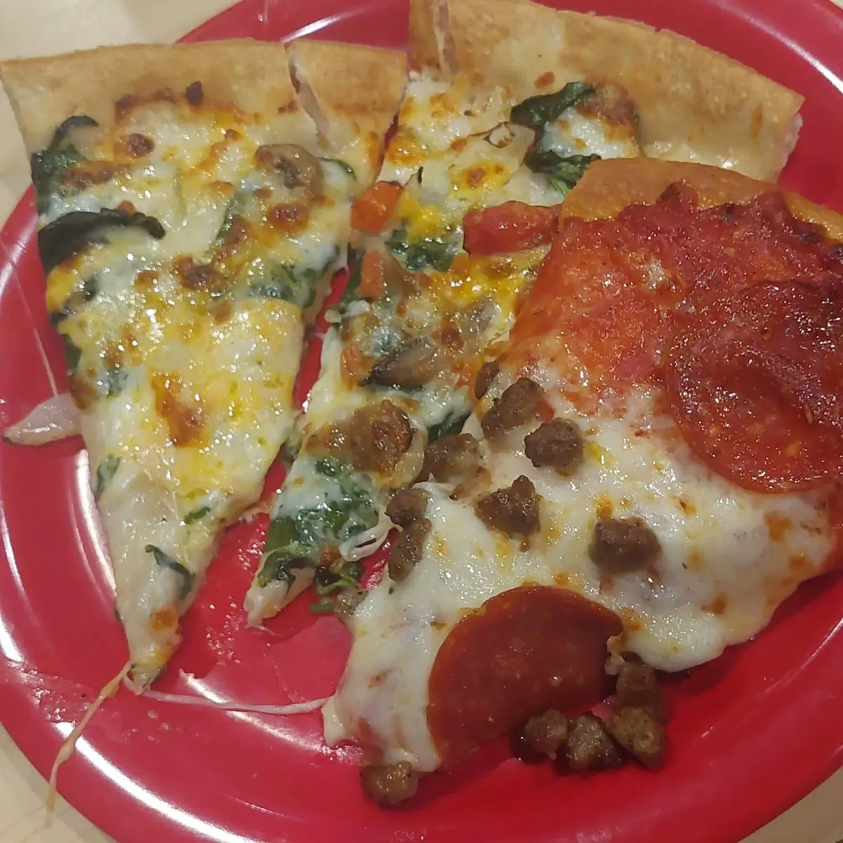 Buffalo Chicken Pizza Slices